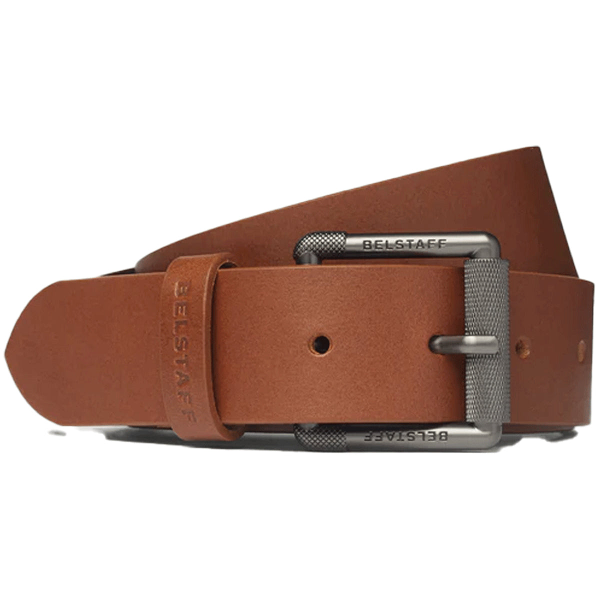 Belstaff Roller Buckle Belt Earth Brown