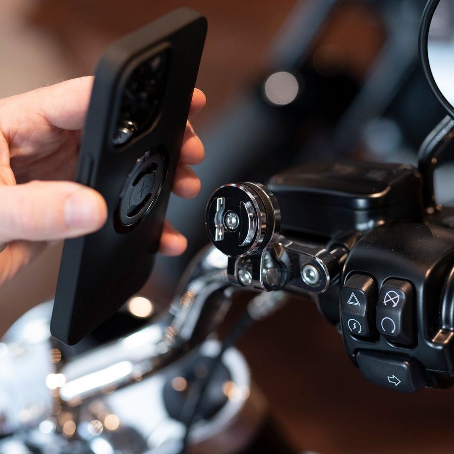 SP Connect Clutch Mount Pro Chrome | SP Connect | The Biker Company