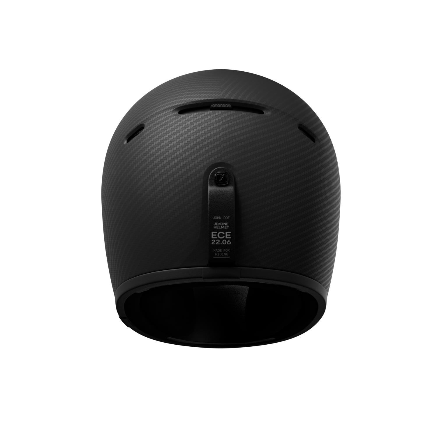 John Doe JD/ONE Helmet Frozen Carbon