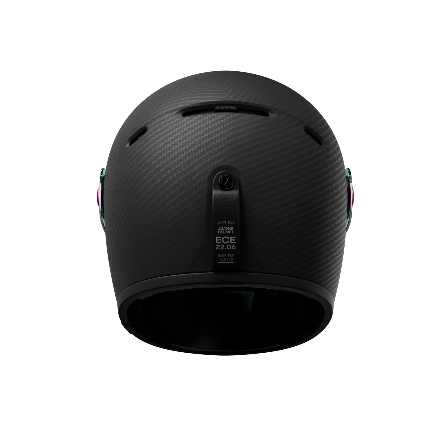 John Doe JD/ONE Helmet Frozen Carbon