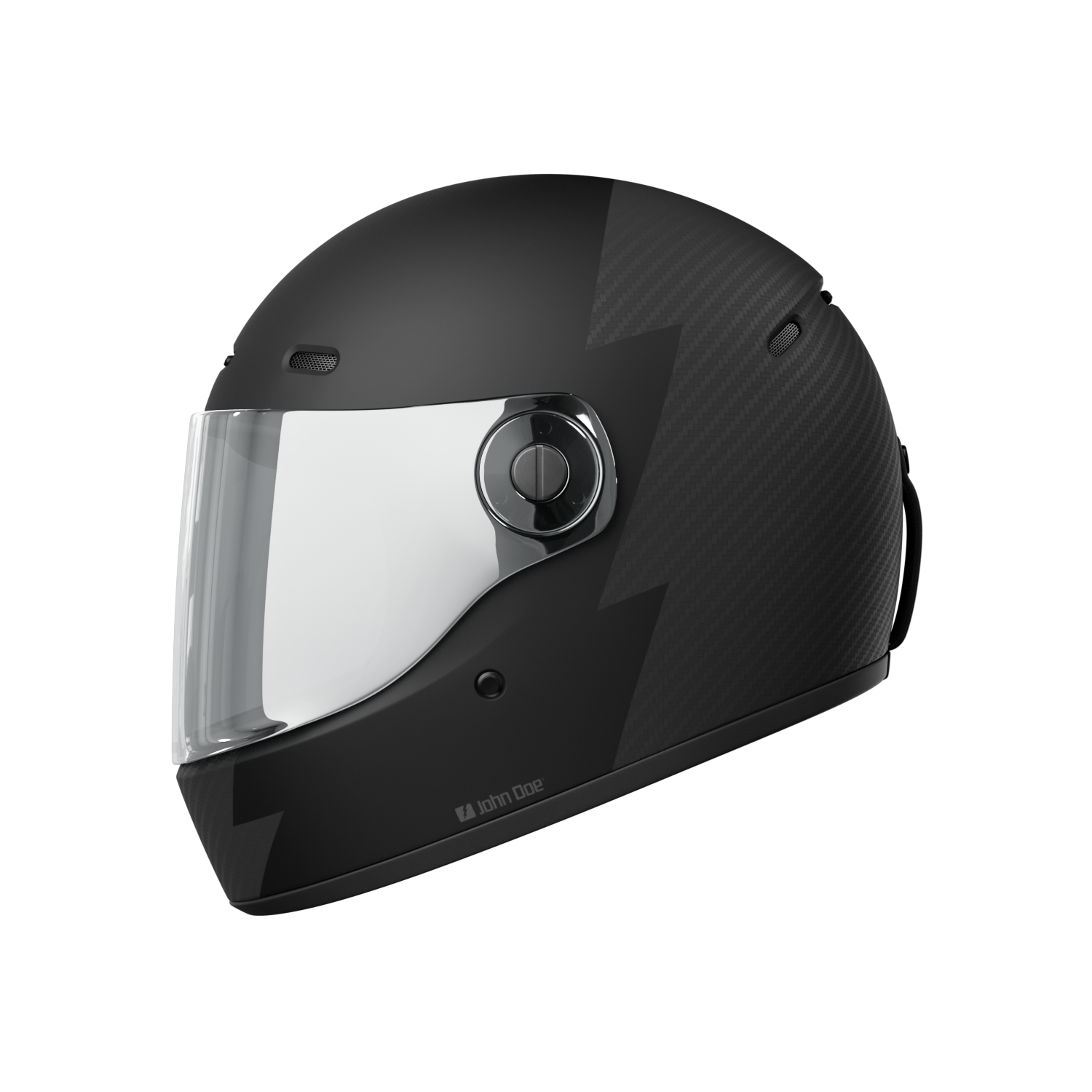 John Doe JD/ONE Helmet Signature Frozen Black/Carbon