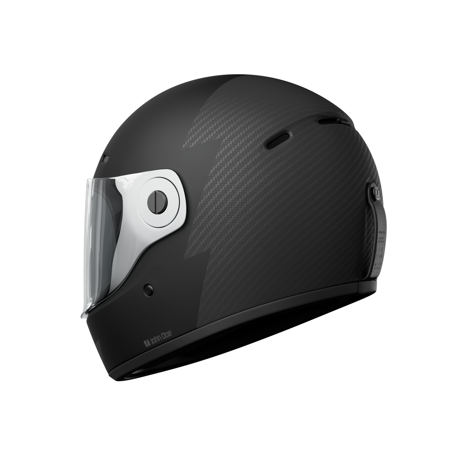 John Doe JD/ONE Helmet Signature Frozen Black/Carbon