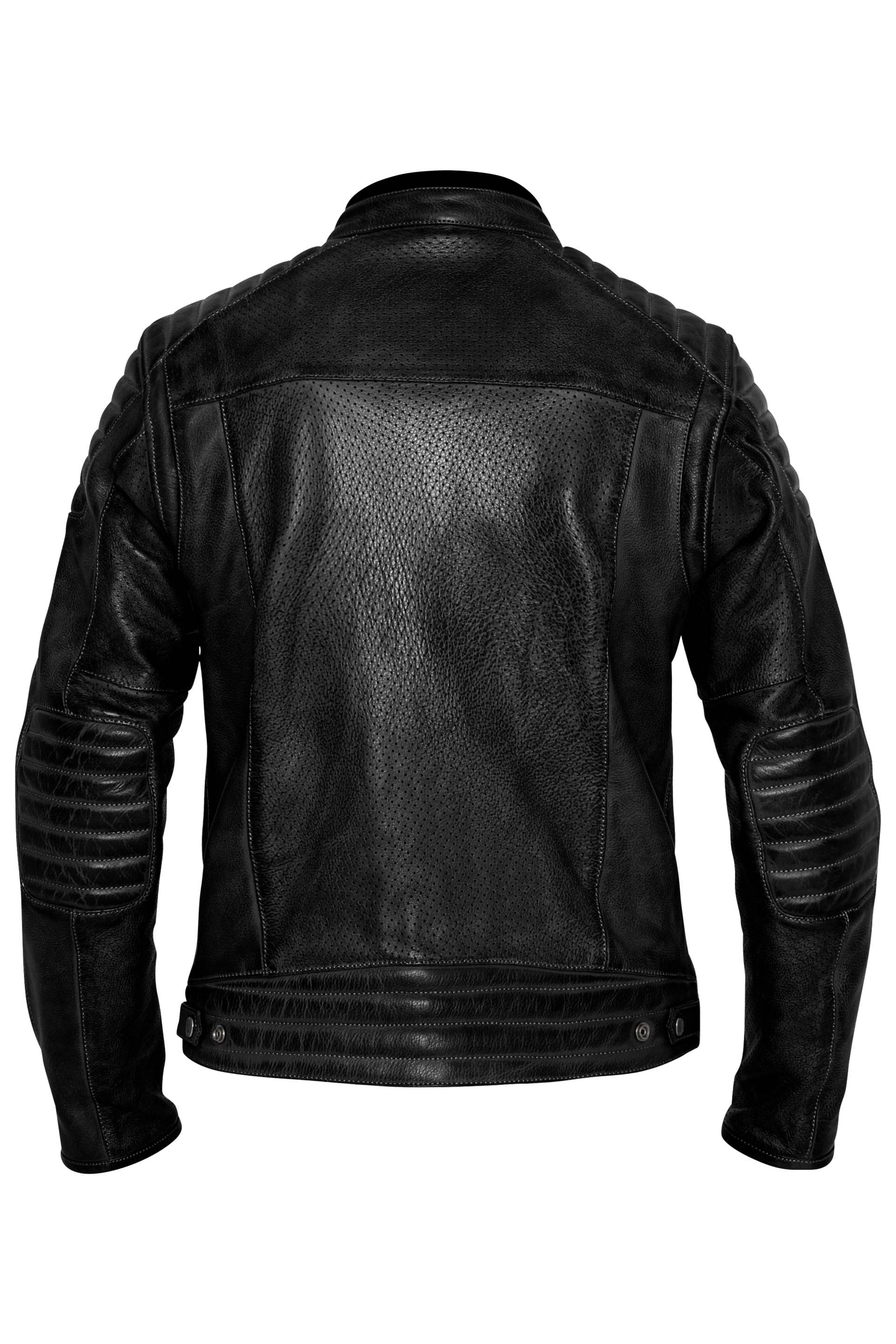 John Doe Leather Jacket Storm Black