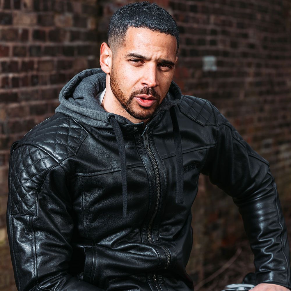 Spada Lambert CE Leather Jacket Black | Spada | The Biker Company