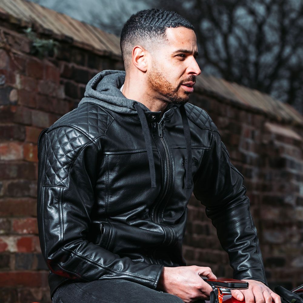 Spada Lambert CE Leather Jacket Black