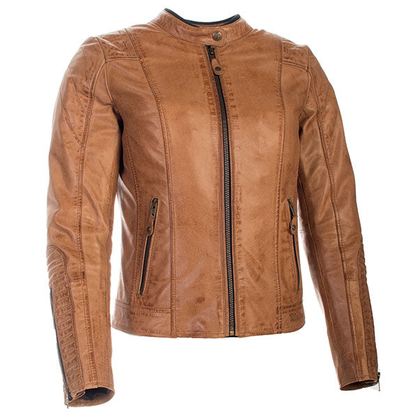Richa Lausanne Lady Leather Jacket Cognac