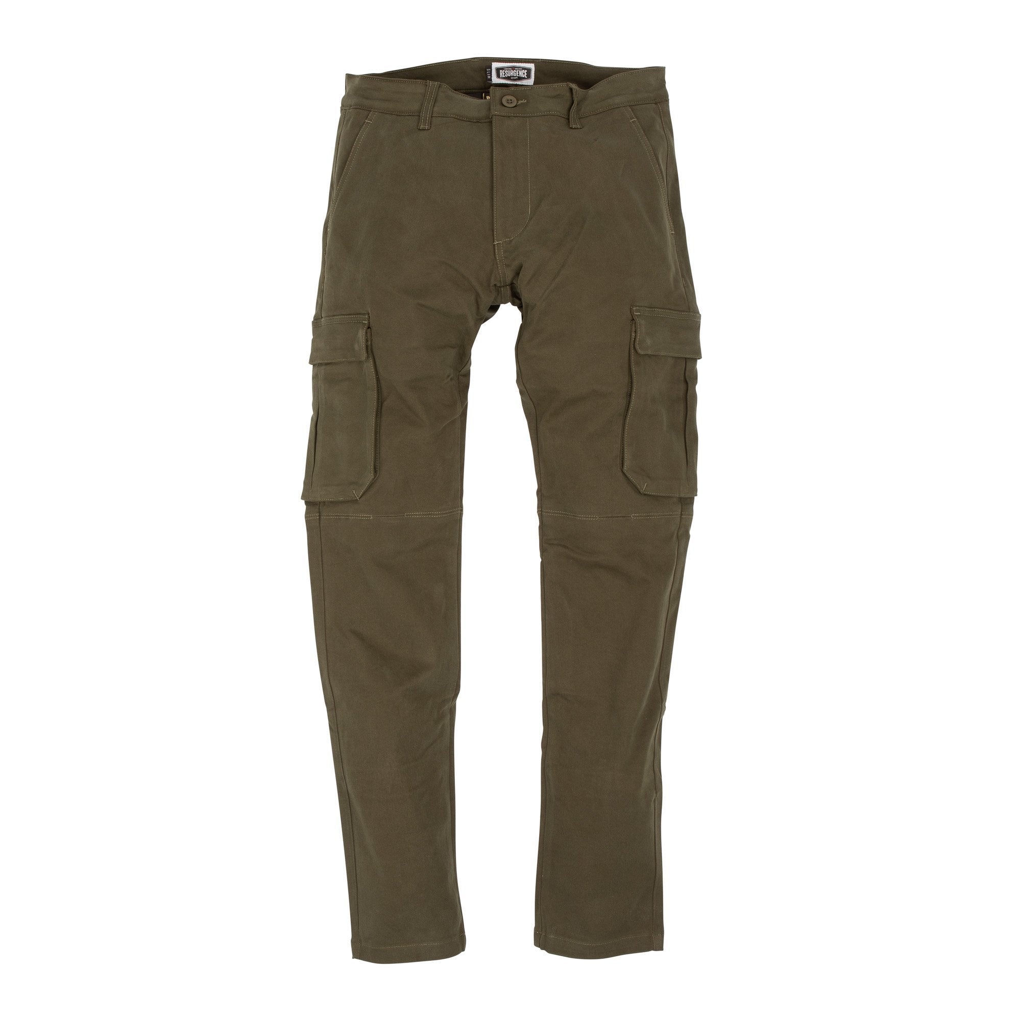 Resurgence Gear Inc. - Resurgence Gear® 2020 Cargo PEKEV Motorcycle Trousers - Military Green - Men's Trousers - Salt Flats Clothing